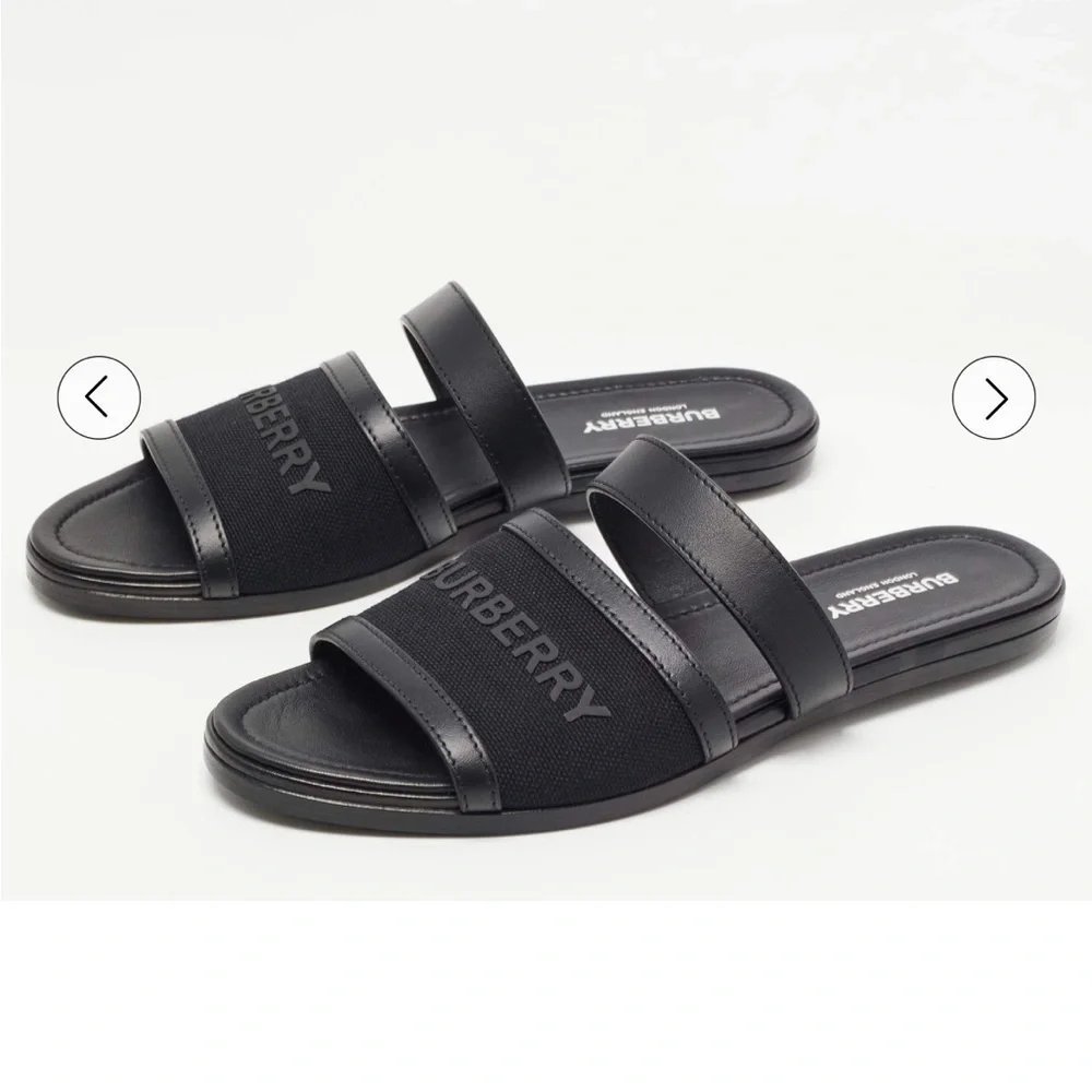 Burberry Black Sandals - Picture 3 of 6
